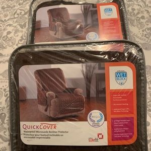 Waterproof 💦 microsuede recliner protector